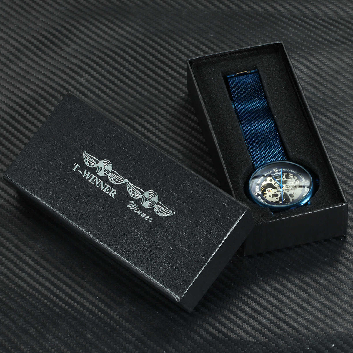 WINNER Official Fashion Casual Men Mechanical Top Brand Luxury Watch